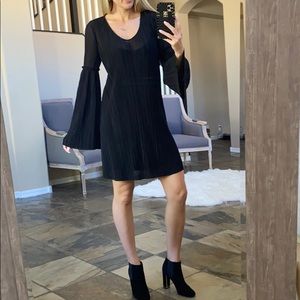 Michael Stars v neck long slv dress small